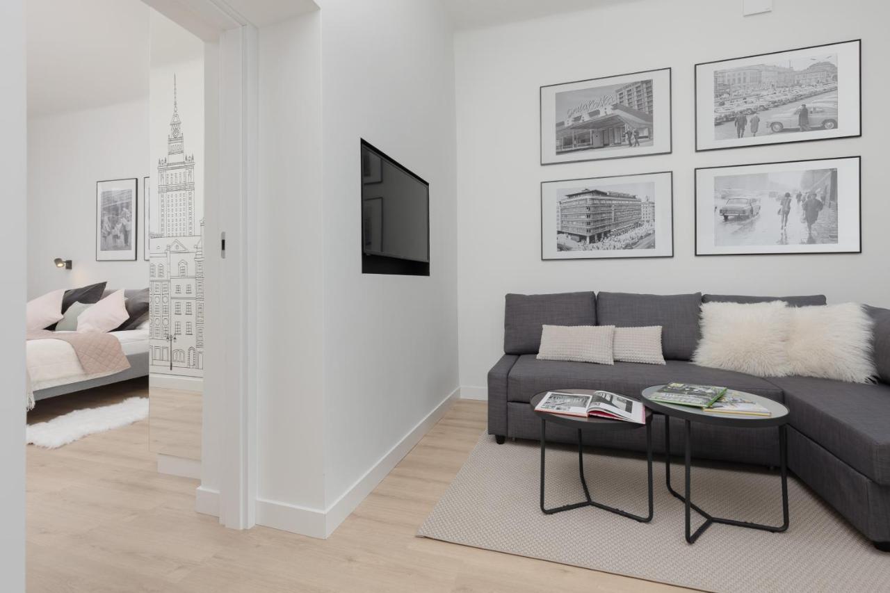 Spacious Apartment With Panoramic View Of Warsaw By Noclegi Renters Eksteriør bilde