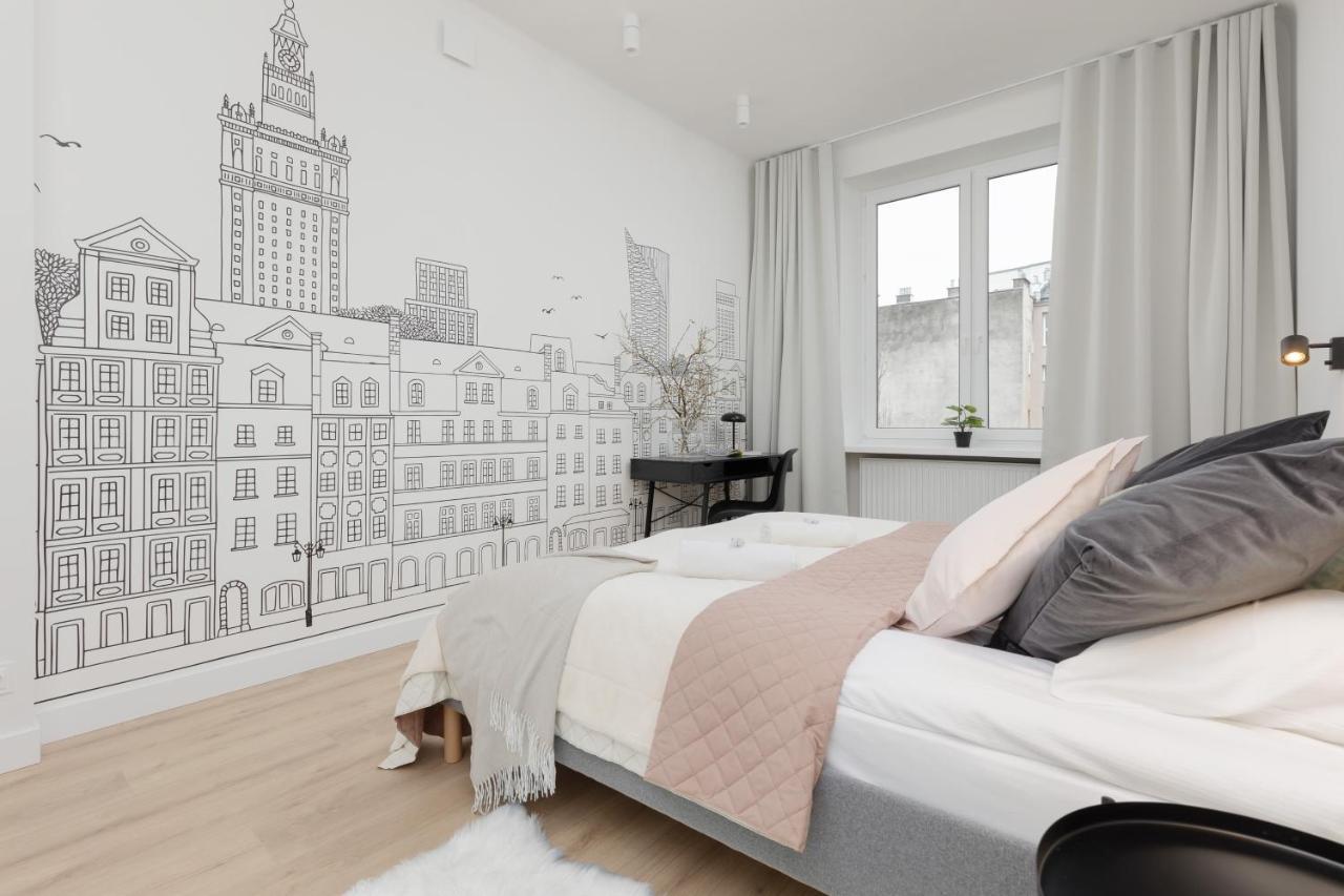 Spacious Apartment With Panoramic View Of Warsaw By Noclegi Renters Eksteriør bilde
