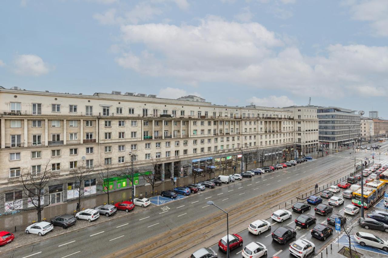 Spacious Apartment With Panoramic View Of Warsaw By Noclegi Renters Eksteriør bilde